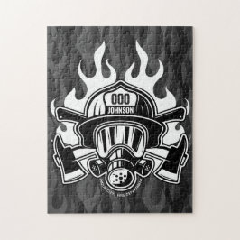 Anpassningsbar Firefighter Rädding Fire Department Pussel