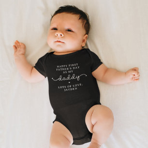 Anpassningsbar First Fars dag New pappa Gifts T Shirt