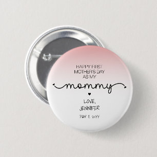 Anpassningsbar First Mors dag New mamma Keepsaki G Knapp