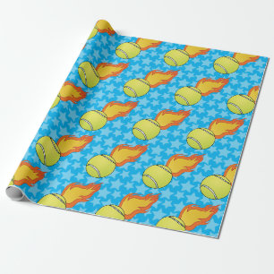 Anpassningsbar fladdrande tennisboll presentpapper