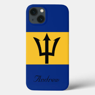 Anpassningsbar Flagga Barbados Trident i Neptune