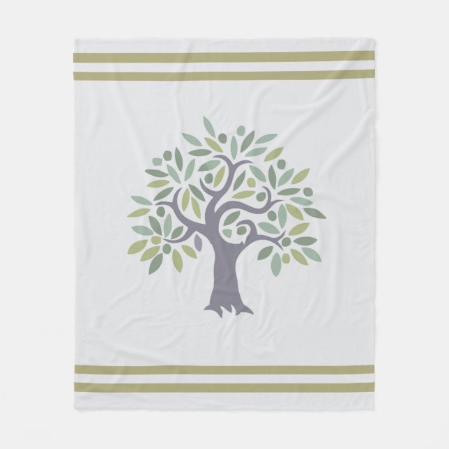 Anpassningsbar Fleece Blanket, medel (Framsidan)