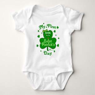 Anpassningsbar Flicka First St. Patrick's Day Cree Tee