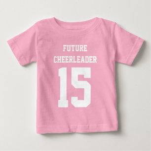 Anpassningsbar Flicka Football Jersey Bodykostym Tee Shirt