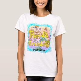 Anpassningsbar Florida Grandma t-shirt