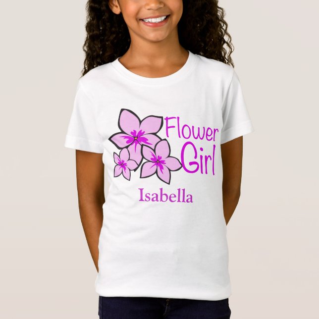 Anpassningsbar Flower Girl Tröja (Framsida)