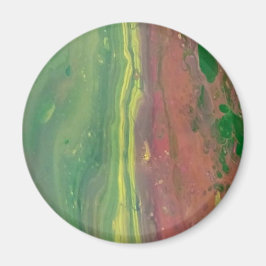 Anpassningsbar Fluid Art Magnet