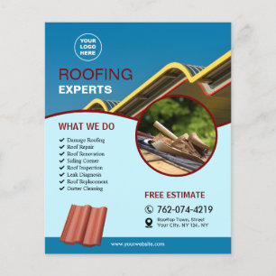 Anpassningsbar Flyer för taktjänster