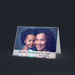 Anpassningsbar födelsedag fotokort kort<br><div class="desc">Anpassningsbar Birthday Photo Personalize Card är ett kort som du kan skapa själv. Lämna eller ersätt fotot med ditt på omslaget och i informationen. Njut.</div>
