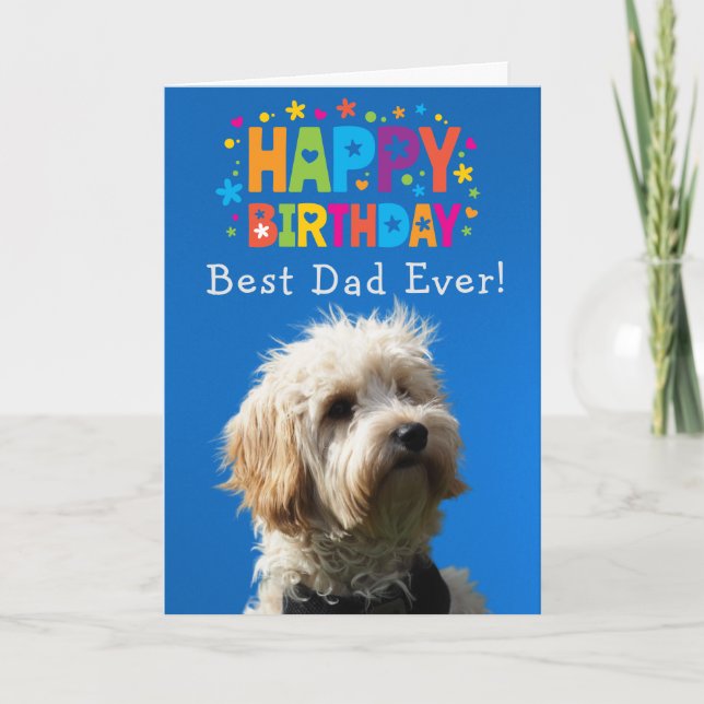 Anpassningsbar födelsedag Pappa någonsin, bästa Tack Kort (Framsida)