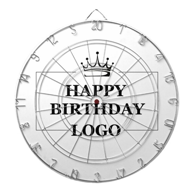 Anpassningsbar födelsemall Anpassa presentdesign Darttavla (Framsidan)