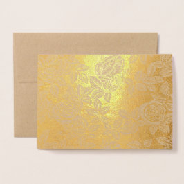 Anpassningsbar Folierat Kort