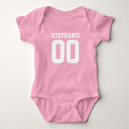 Anpassningsbar Football Jersey Flicka Personlig Na T-shirt