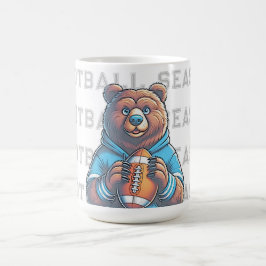 Anpassningsbar Football Kaffemugg