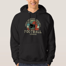 Anpassningsbar Football Klubb League Sport Namn Nu Hoodie