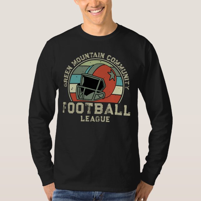 Anpassningsbar Football Klubb League Sport Namn Nu T Shirt (Framsida)