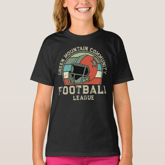 Anpassningsbar Football Klubb League Sport Namn Nu T Shirt (Framsida)