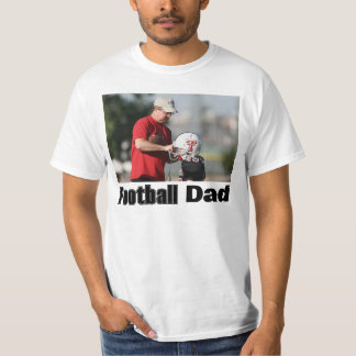 Anpassningsbar Football Pappa T-Shirt