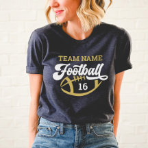 Anpassningsbar Football Player Namn och Number Nav