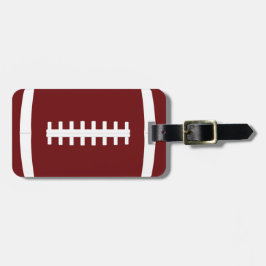 Anpassningsbar Football Team Färg, Namn och spelar Bagagebricka
