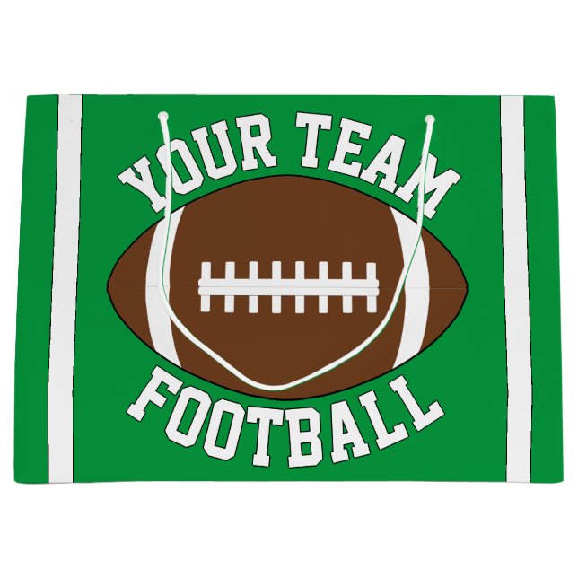 Anpassningsbar Football Team Namn eller Text Sport (Framsidan)