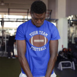 Anpassningsbar Football Team Namn + Player Namn oc T Shirt