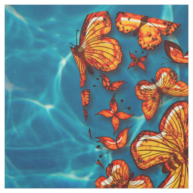 Anpassningsbar för alternativ för Butterfly Kärlek Tyg (Provkarta)