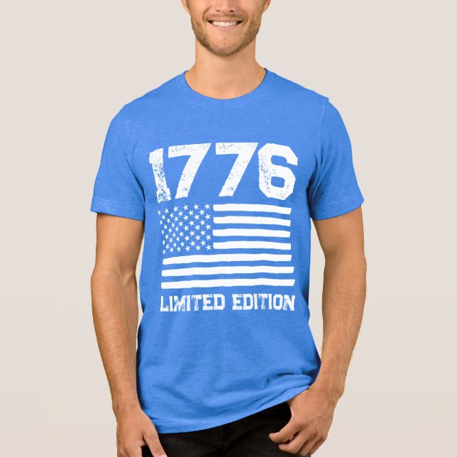 ANPASSNINGSBAR för ändringsbar Personlig i USA Fla T Shirt (Framsida)