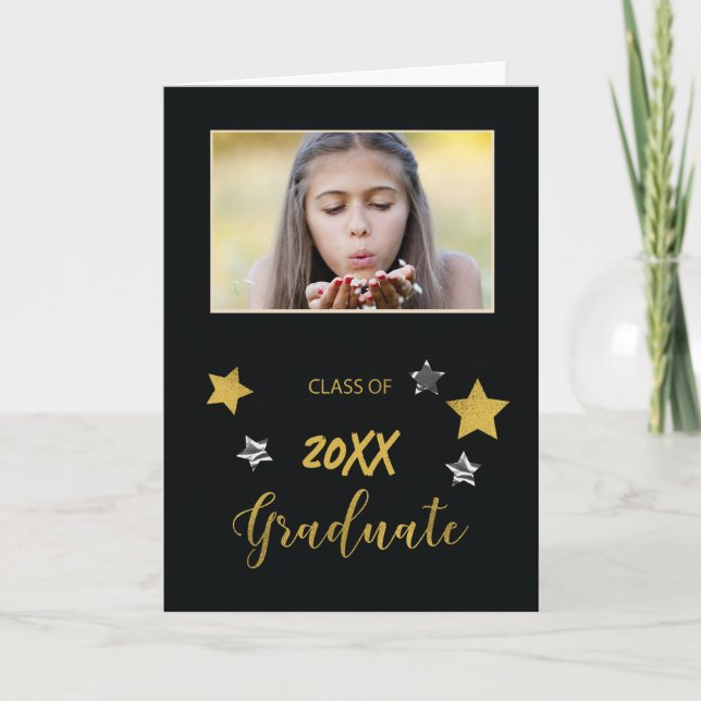 Anpassningsbar för annonsering Photo Studenten 202 Kort (Framsida)