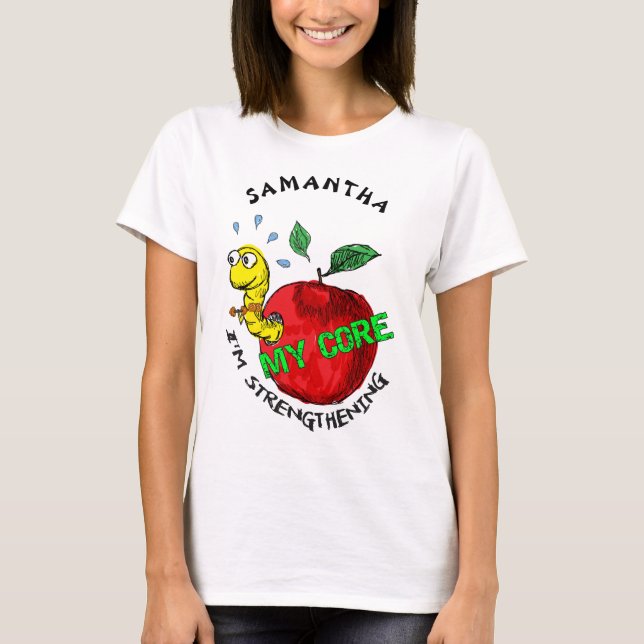 Anpassningsbar för Apple-inkräktare T Shirt (Framsida)