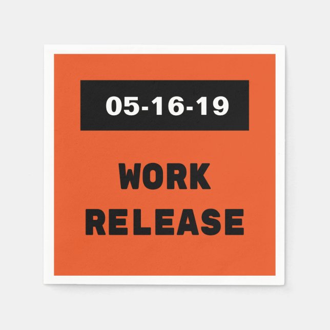 Anpassningsbar för arbetsfrisläppning av Pension-g Pappersservett (Framsidan)