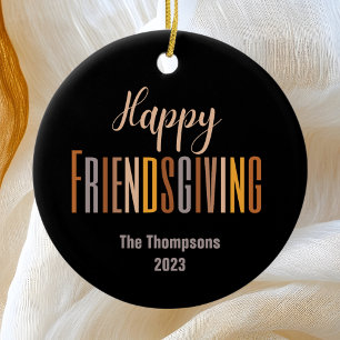 Anpassningsbar för att gynna Thanksgiving-parti Julgransprydnad Keramik