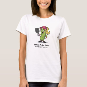 Anpassningsbar för att spela upp Pickleball T Shirt