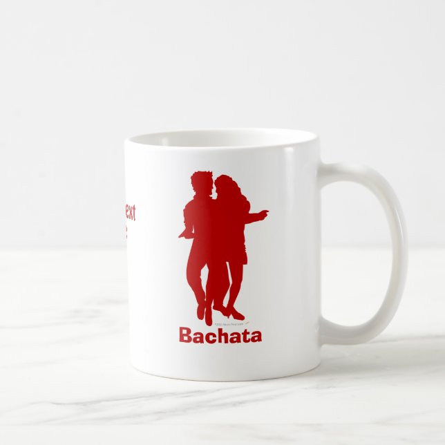 Anpassningsbar för Bachata Bachata Kaffemugg (Höger)