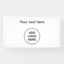 Anpassningsbar för banderoll för små företag