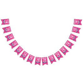 Anpassningsbar för barn av temat Födelsedagsfest f Vimplar