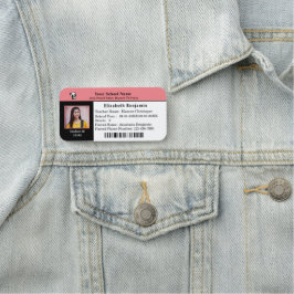 Anpassningsbar för barn-ID-kort Namnbricka