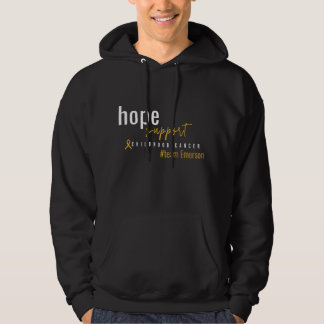 anpassningsbar för barncancer #team namn Pullover Hoodie