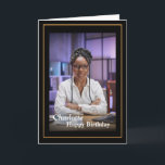 Anpassningsbar för barndagsmat kort<br><div class="desc">Grattis på födelsedagen-Anpassningsbarna Photo Card är ett personlig för elegant och roligt som du kan återskapa själv. Anpassa den. Lämna eller ersätt fotot med ditt på höljet och ersätt ord på höljet och inuti med ditt. Kortet kommer att bli en trevlig överraskning för din älskling, älskare, mamma, syster, moster, vän,...</div>