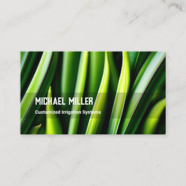 Anpassningsbar för bevattning av gräsmatta QR Visitkort