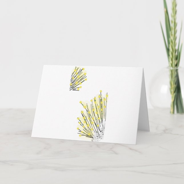 Anpassningsbar för blommigt av blommor anpassar sp kort (Framsida)