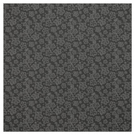 Anpassningsbar för blommigt för grått för svart tyg