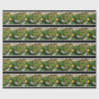 Anpassningsbar för blommigt - radbrytning Papper Presentpapper