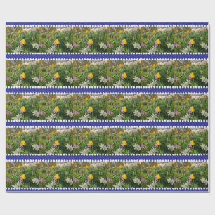Anpassningsbar för blommigt - radbrytning Papper Presentpapper