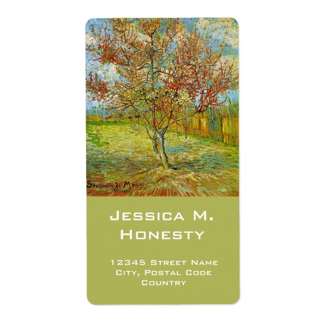 anpassningsbar för bra av blommigt anpassa fraktsedel (Framsidan)