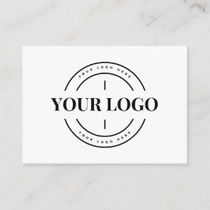 Anpassningsbar för Business Logotyp Company - tack Tilläggskort