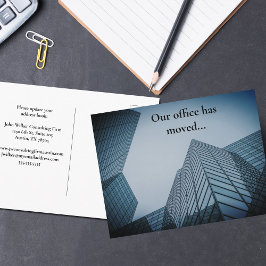 Anpassningsbar för Byggnad av Professionell Office Vykort