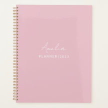 Anpassningsbar för Cameo rosa elegant  planner