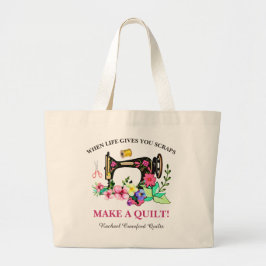 Anpassningsbar för Cute Quilters Jumbo Tygkasse