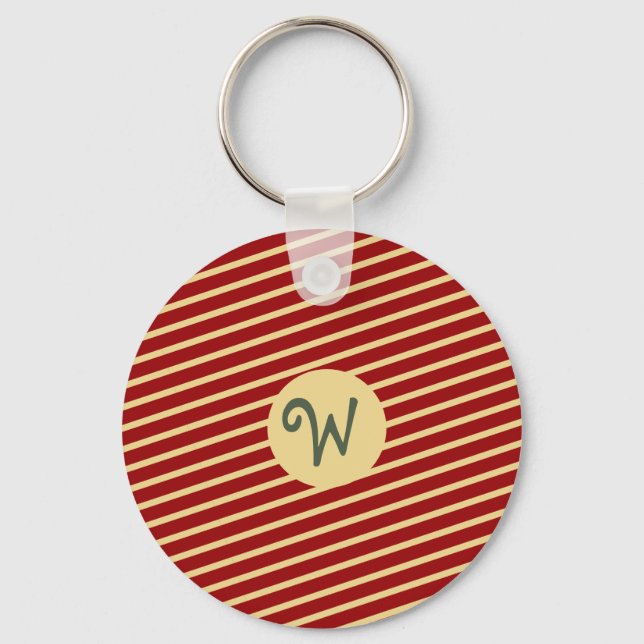 Anpassningsbar för den röda matchande familjen Gul Nyckelring (Framsida)